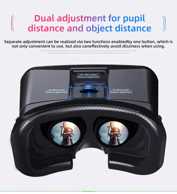 S8246dd2044934266ba68ae70afb69ccc9.webp VR Glasses 3D Virtual Reality Headset Helmet For Phone Lenses Goggles Devices Viar Smart Smartphones Cell Game Viewer Mobile Set