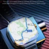 S835381f5776e46aaa06129078743eda39.webp Original M99 Smartwatch 2.4 inch Amoled Screen insert 4G/5G Sim Card GPS WIFI 190° Rotating Camera Game Android 10.0 Smart Watch