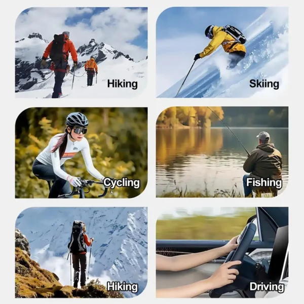 S838b7f5eeb5640e7a6b8e3668ff1e18bz.webp NEW HD Video Glasses Action Camera Sunglasses Smart Glasses Sports Glasses Outdoor Bicycle Motorcycle Driver Recorder Walk Cam