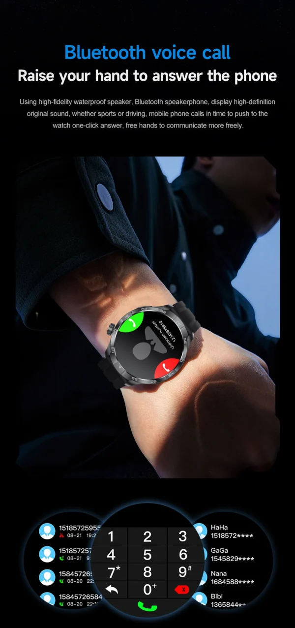 S85753a5e03f142b893bc2d6fc8a4849dM.webp 2026 New Sapphire Screen Smart Watch 1.85-inch Ultra HD AMOLED GPS Bluetooth Call NFC Compass IP68 Sports Fitness Smart Bracelet