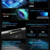Windows 11 Laptops Computer Gaming Intel Core 5005U Computer 16GB RAM 1/2TB SSD Fingerprint Unlock 15.6" 1920*1080 Notebook PC
