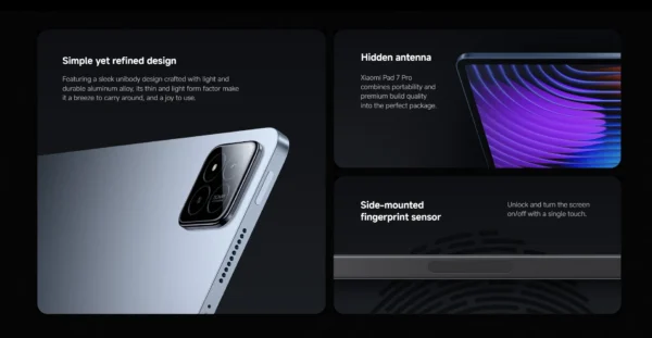 S87cc57654b0545a5a328b5e4b9f0569cS.webp Global Version Xiaomi Pad 7 Pro 128GB 256GB 512GB Snapdragon 8s Gen 3 11.2" 3.2K 144Hz Screen 8850mAh Mi Tablet Xiaomi Pad 7Pro