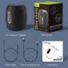 Zealot-S64 Bluetooth Speaker 50W Bluetooth 5.2 Wireless Speakers,360 Degree Surround Sound, IPX6 Waterproof, 20H Playtime