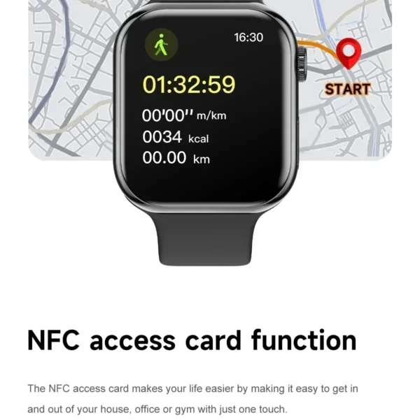 2026New GPS Smart Watch Series 10 For Apple Watch 10 Memory Music Video Bluetooth Call Waterproof NFC Smartwatch For Android IOS