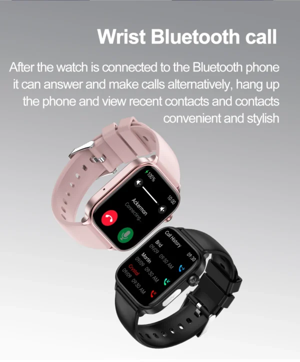 S8a0231083f944e76a371c68bdf75a076F.webp 2025 New For XIAOM1 ECG+PPG Blood Fat Uric Acid Health Smartwatch Men Women Heart Rate Blood Pressure Bluetooth Call Smart Watch