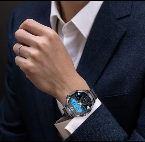 S8a74d1a6b56148048c8ff96357f02bebL.webp 2026 New Sapphire Screen Smart Watch 1.85-inch Ultra HD AMOLED GPS Bluetooth Call NFC Compass IP68 Sports Fitness Smart Bracelet
