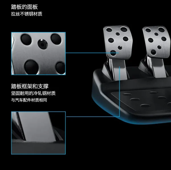 Computer game steering wheel G920 learn to drive emulator somatosensory racing gamepad for PS5/PS4/PC