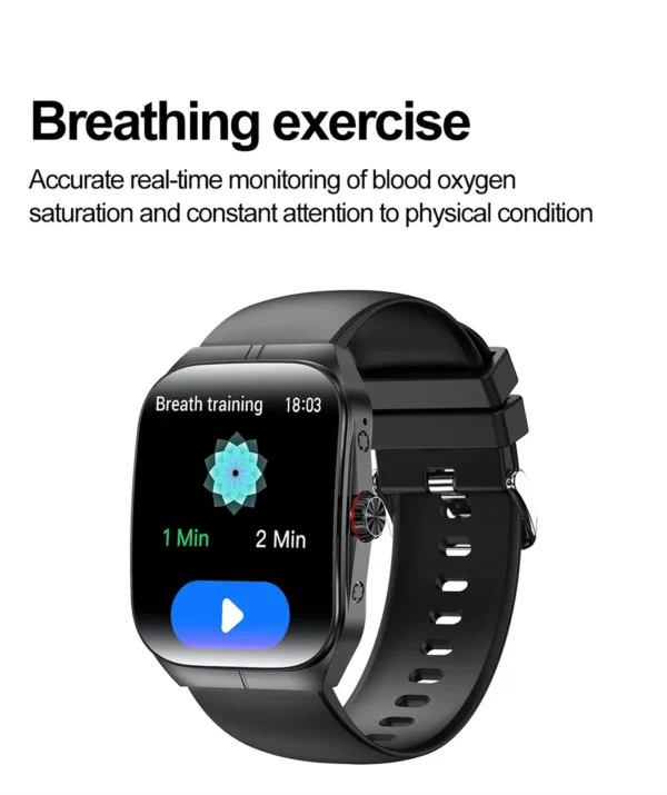 S8b8ad7cb049c440f870955c79eed7b6av.webp 2025 New HD AMOLED screen For OPPO Watch 4 Pro Sports Smart Watches Men GPS Track Waterproof Bluetooth Call NFC Smart Watch