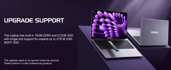 S8c4e7c30578145fe96dbd9b99fa2c24ey.webp ACEMAGIC 15.6 inch Intel N97 Laptop 16GB DDR4 RAM 512GB SSD Lightweight Business Laptop Windows 11 Pro Ordenadores Portátiles