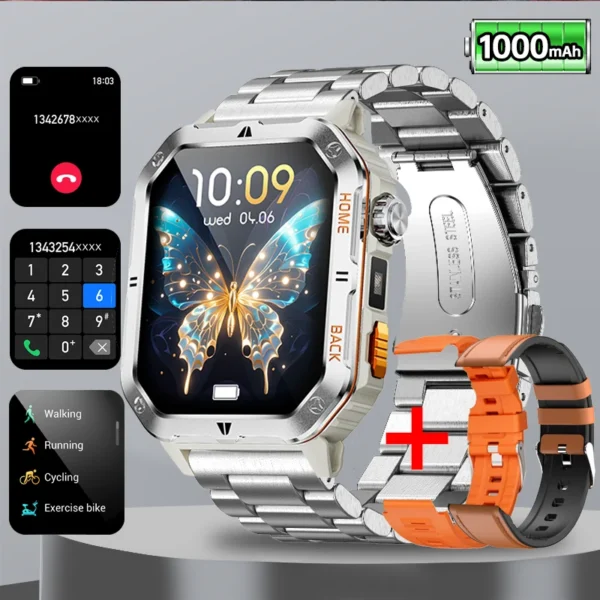 S8cd9aee2e04148f392211cfbea86d5d4P.webp New Outdoor Military Sports Smart Watch with Led Lighting Men Women for huawei xiao Watches Bluetooth Call GPS track Smart Watch