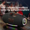 S8d20e401d392433cae97bab79ebdde77Q.webp ZEALOT S89 Wireless Speaker 250W Portable Outdoor with RGB Color Lights Long 48000mAh Battery up to 8 Hours Playtime