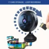 S8f8f473b01b5474390353926aafbc7faB.webp Wireless Mini WiFi Security Camera with Night Vision Motion Detection Rechargeable Battery Easy to Mount & App-Controlled