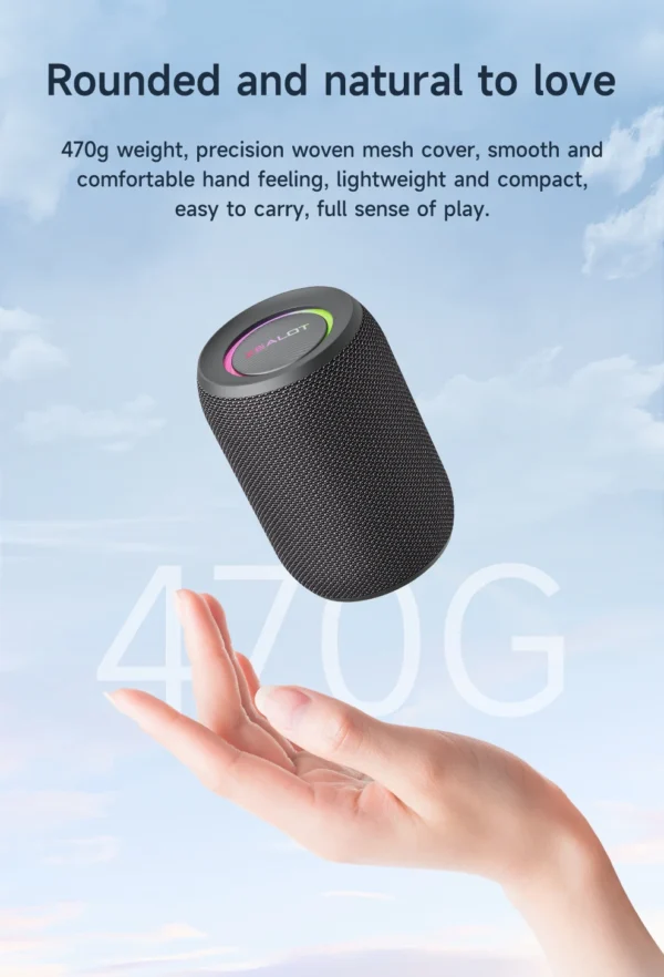 S90f71553a8234545b279805f4491e33e2.webp Zealot S32 pro Bluetooth Wireless Outdoor Portable Subwoofer Speaker Waterproof IPX6 Dual Pairing 3600mAh Wireless Speaker