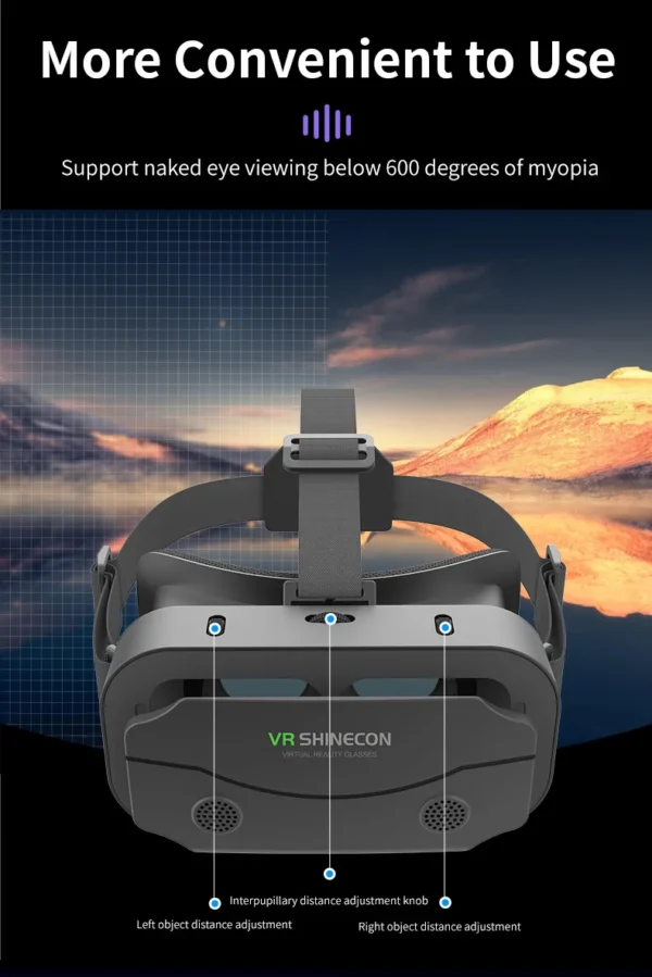 S92e3a1070798481daffc02321c2c794fM-1.webp VR Glasses 3D Viar Phone Virtual Reality Headset Helmet Devices Smart Lenses Goggles For Smartphones Cell Hedset Mobile Game Set