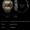 S93571e375cb4448ba7a08736f59d86e4a-1.webp K56 Pro Smart Watch 1.39 Inch Men Women BT Call Heart Rate Blood Pressure 400mah Big Battery Sport Outdoors Smartwatch