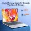 S944a05c1e08e41c6aec28869a38f279bK.webp Portable 15.6" Laptop 32GB Ram DDR4 2TB SSD Windows 11 Notebook Pc Gamer Intel N5095 Office Computer with Backlit Fingerprint