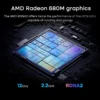 Ninkear A16Pro Laptop 16 inch 2.5K 120Hz AMD R7 7840HS WiFi 6 32GB DDR5 RAM 2TB SSD Laptop Windows 11 Notebook Office Computer
