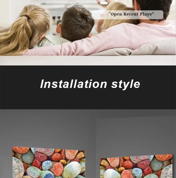 Advanced Customization STLF ZJW Wholesales Home/Hotel/Living/Kitchen Room TV 32 Inch Frameless Television 32 40 43 50 65 75 Inch