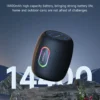 Zealot-S64 Bluetooth Speaker 50W Bluetooth 5.2 Wireless Speakers,360 Degree Surround Sound, IPX6 Waterproof, 20H Playtime