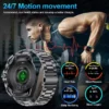 S967f9d52dc134129b774a7c827f1b451k.webp 2026 New Military Smart Watch 1000Mah Battery GPS trace Compass 10ATM Waterproof Tactics Sport Flashlight call Smart Watch Men