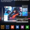 S979ef085d57c4815b53fde64cd7d8647e-1.webp 15.6" Laptop Computer Intel Celeron N4000 Notebook PC Fingerprint Unlock Windows 11 Pro 16GB RAM 512GB 1TB SSD HD 1080P Laptops