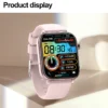 S9861f6a6565749a9876d6dbb211b1145A.webp 2025 New For XIAOM1 ECG+PPG Blood Fat Uric Acid Health Smartwatch Men Women Heart Rate Blood Pressure Bluetooth Call Smart Watch