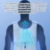 Summer Sleeveless Wearable Cooling Vest Electric Air Conditioning Cooling Breathable Semiconductor Refrigeration Clothing