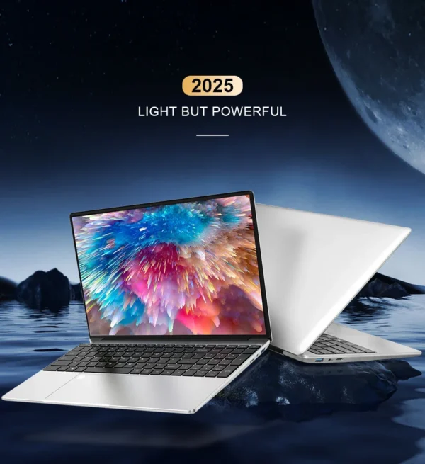 S9a48f75346fc4b818301909b0410181fz.webp 15.6" Laptop Computer Intel Celeron N4000 Notebook PC Fingerprint Unlock Windows 11 Pro 16GB RAM 512GB 1TB SSD HD 1080P Laptops