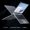 New Ultra Slim Laptop 14.1" 16GB RAM 2TB SSD Intel N3700 Notebook Gamer 1920*1080 Display Office Study Computer PC Windows 11 Pro