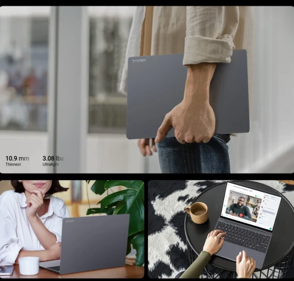 S9aaa91e8540246358e97cdfc5f995051G.webp CHUWI CoreBook X 16GB 512GB Laptop Windows 11 Intel Core i3 1220P Up to 4.4GHz 14inches 2K Portable PC 46.2Wh WiFi 6 BT 5.2