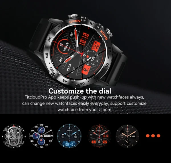 S9b3338139e48415abb4ea6096f7a1c470.webp MEVADEN 1.39 inch Bluetooth Call Smart Watch Men Sports Fitness Tracker Watches IP67 Waterproof Smartwatch for Android IOS MD52