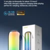 S9b7dbe04035a460db81890e92ebb6257o-1.webp Acer Osk253 Portable Wireless Bluetooth Speaker, with Built-In Dual Speakers and High-Definition Microphone, Supports Tf Card and Fm Radio Function, Comes with Ambient Lighting, High-Quality Wireless Audio