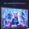 New Ultra Slim Laptop 14.1" 16GB RAM 2TB SSD Intel N3700 Notebook Gamer 1920*1080 Display Office Study Computer PC Windows 11 Pro