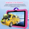New Cartoon Pattern Kids Tablet 7 Inch Quad Core 4GB RAM 64GB ROM Android Learning Education Games Tablets Children's Gifts