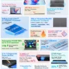 Blackview AceBook 12 Win 11 Laptop 16'' FHD IPS , Intel I5-1030NG7 Notebook, 16GB RAM 512GB SSD, 2-in-1 Fingerprint Power Button