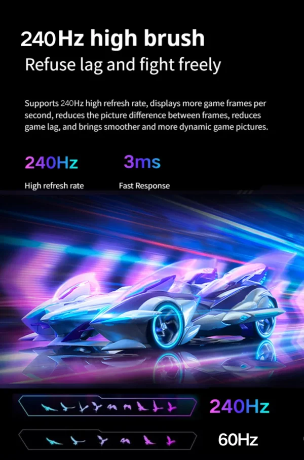 S9c62c13be76e4d3896e9e7f60a7806e4T-1.webp 34" Curved 240Hz Gaming Monitor 4K 1800R Curvature Resolution FreeSync Premium 100% sRGB Ultra-Wide 21:9 Esports Display