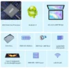 S9cad0f8f4c934b95a4dc9c6c5d25e9f74.webp PRITOM TAB11 Android 14 Tablet 10 Inch, 8GB(4+4 Expand) RAM + 128GB ROM, Octa Core, 5G WiFi, with Keyboard, Mouse, Case