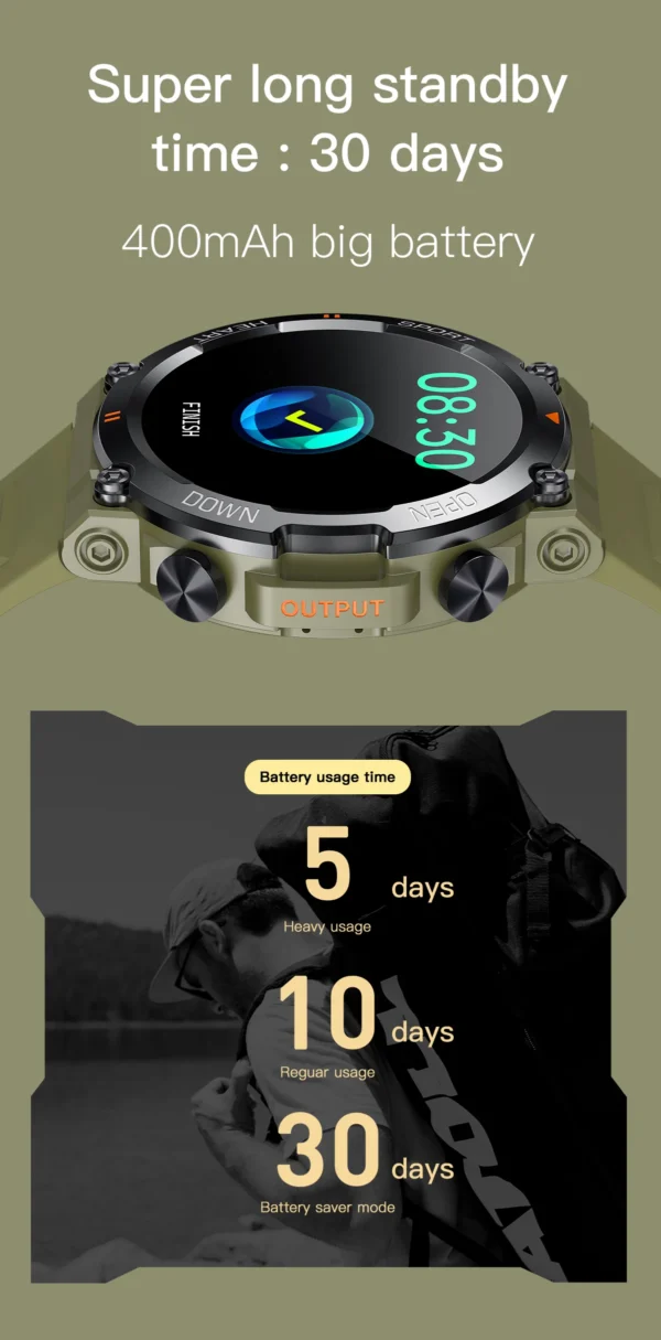 S9ce87aa6de694b82b9cf35a8735adaccV-1.webp K56 Pro Smart Watch 1.39 Inch Men Women BT Call Heart Rate Blood Pressure 400mah Big Battery Sport Outdoors Smartwatch