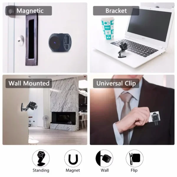 S9e2aaddb47b54b82ba3d200bda905d16b-1.webp Body Mini Camera Portable 1080P HD Night Vision Video Recorder Wide Angle Motion Detection Magnet Loop Recording Espia Cameras