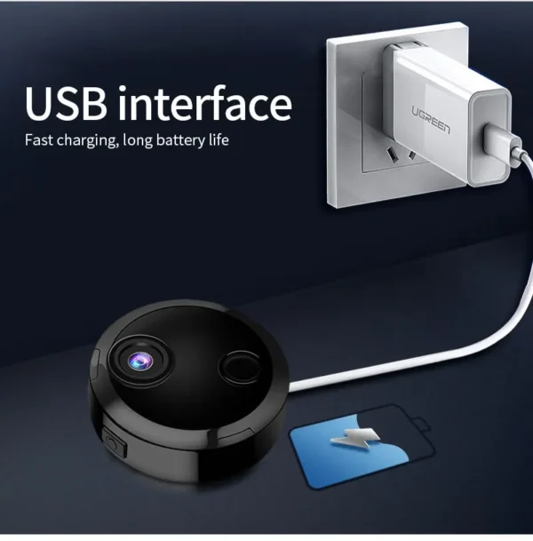 S9e4b8356387d475b9a14f6219897a6484.webp Mini IP Camera Wireless HD 1080P Camera Night Vision Smart Home Security Surveillance Webcam Wifi Remote With Motion Detection