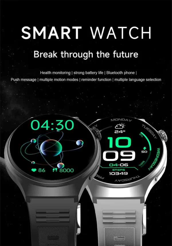 S9e6e36105a7a44f79d1ed7f820f9199cR-1.webp G.L Wear 2025 New Men's Smart Watch HD Display Health Tracking Bluetooth Calling Voice Assistant Sports Smartwatch