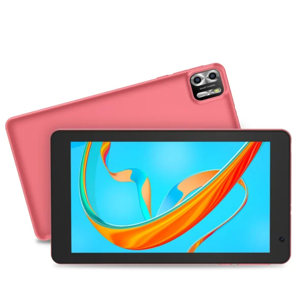 PRITOM 8 Inch Tablet Android 14, 8GB(4+4 Expand) RAM 64GB ROM,1TB Expand,1280x800 IPS Screen 5000MAH Battery,Dual Camera, WiFi