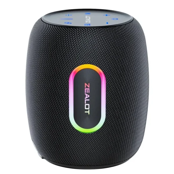 Zealot-S64 Bluetooth Speaker 50W Bluetooth 5.2 Wireless Speakers,360 Degree Surround Sound, IPX6 Waterproof, 20H Playtime