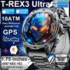 Sa1c2f8c70cfb40caa5577d423ddf347dX.webp 2026 New Military Smart Watch 1000Mah Battery GPS trace Compass 10ATM Waterproof Tactics Sport Flashlight call Smart Watch Men