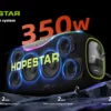 High Quality Hopestar A80 Subwoofer - Portable RGB Speaker with IPX6 Waterproof, Mini Microphone & Rechargeable Battery