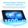 Sa2764d24526e4b8a97af1cefd6a54256v.webp PRITOM 7 Inch Tablet PC 32 GB Android 11 with Quad Core Processor HD IPS Display Dual Camera WiFi with PU Protective Case