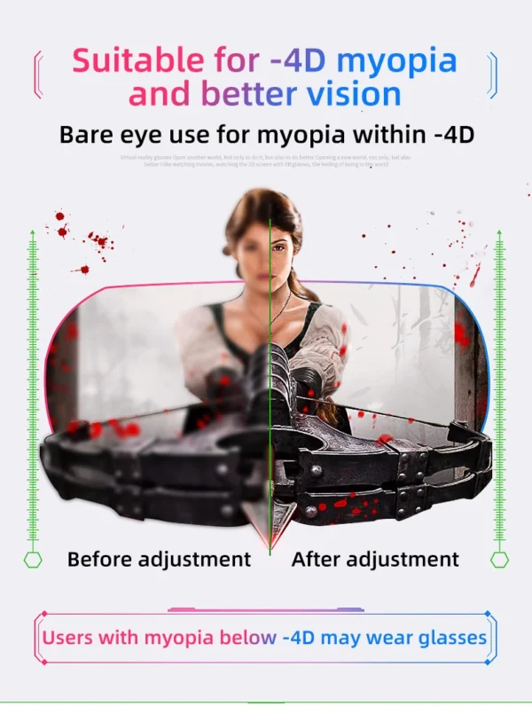 Sa2a1be90b3c7438f9908da36cb7421efE.webp VR Glasses 3D Virtual Reality Headset Helmet For Phone Lenses Goggles Devices Viar Smart Smartphones Cell Game Viewer Mobile Set