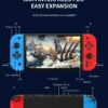 G90 7 inch 64GB 4000mAh high definition arcade handheld game console for PSP/PS1 nostalgic retro TV game controller
