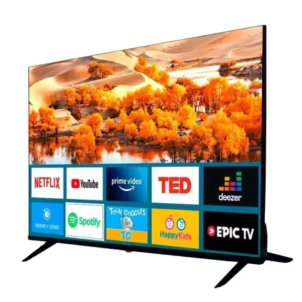 Sa3a705eabbf2418eb52aee97009b643et.webp High-Definition 4K LED Smart TV Multi-Functional For Home Theaters Hotels Android System LAN Interface 32-80 Inch Screen Sizes