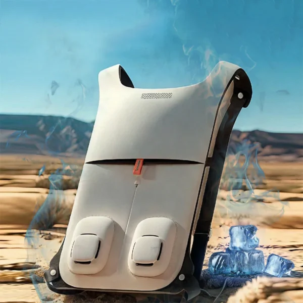 Summer Sleeveless Wearable Cooling Vest Electric Air Conditioning Cooling Breathable Semiconductor Refrigeration Clothing